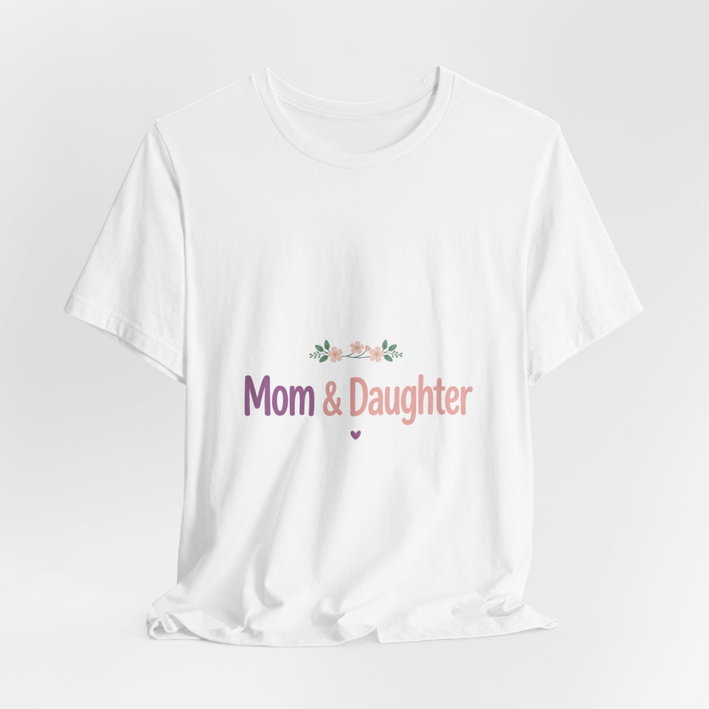 T-shirt Assorti Famille – Mom and Daughter Duo
