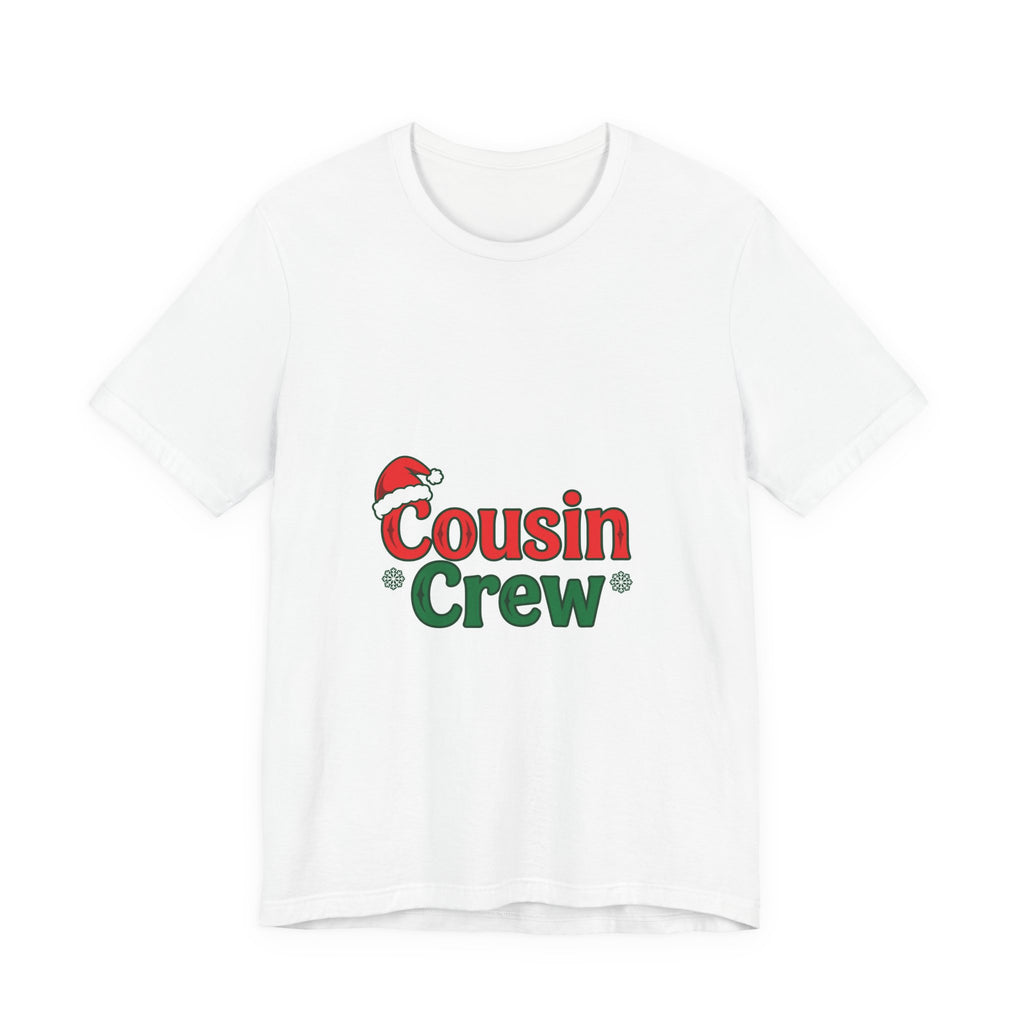 T-shirt Assorti Famille – Cousin Crew Christmas