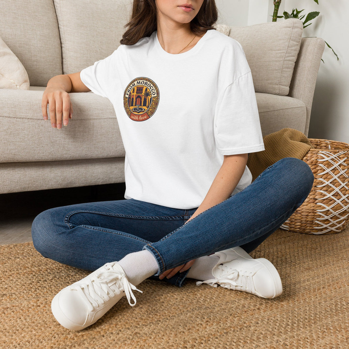From Morocco With Love T-Shirt — Vintage Moroccan Travel Tee