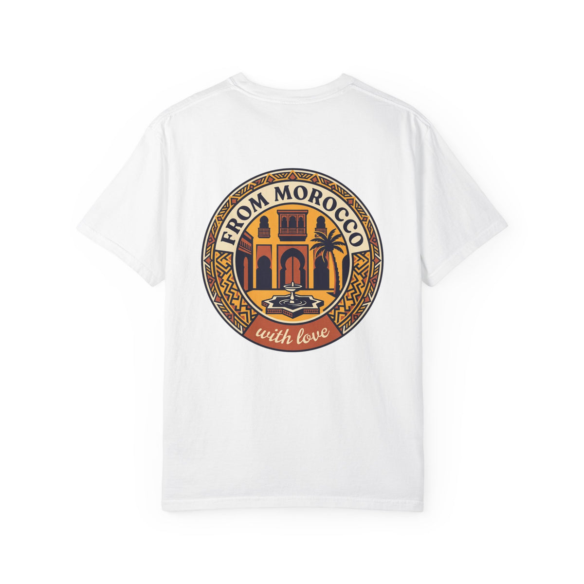 From Morocco With Love T-Shirt — Moroccan Travel Souvenir Tee