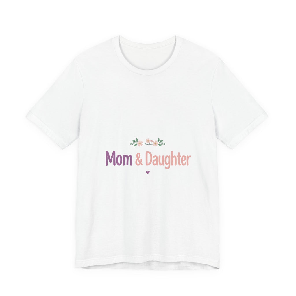 T-shirt Assorti Famille – Mom and Daughter Duo