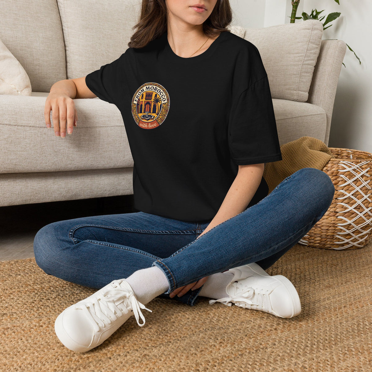 From Morocco With Love T-Shirt — Vintage Moroccan Travel Tee