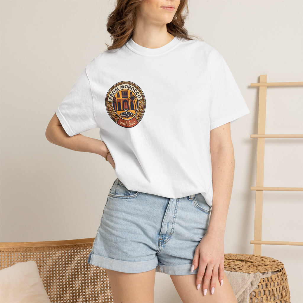 From Morocco With Love T-Shirt — Moroccan Travel Souvenir Tee