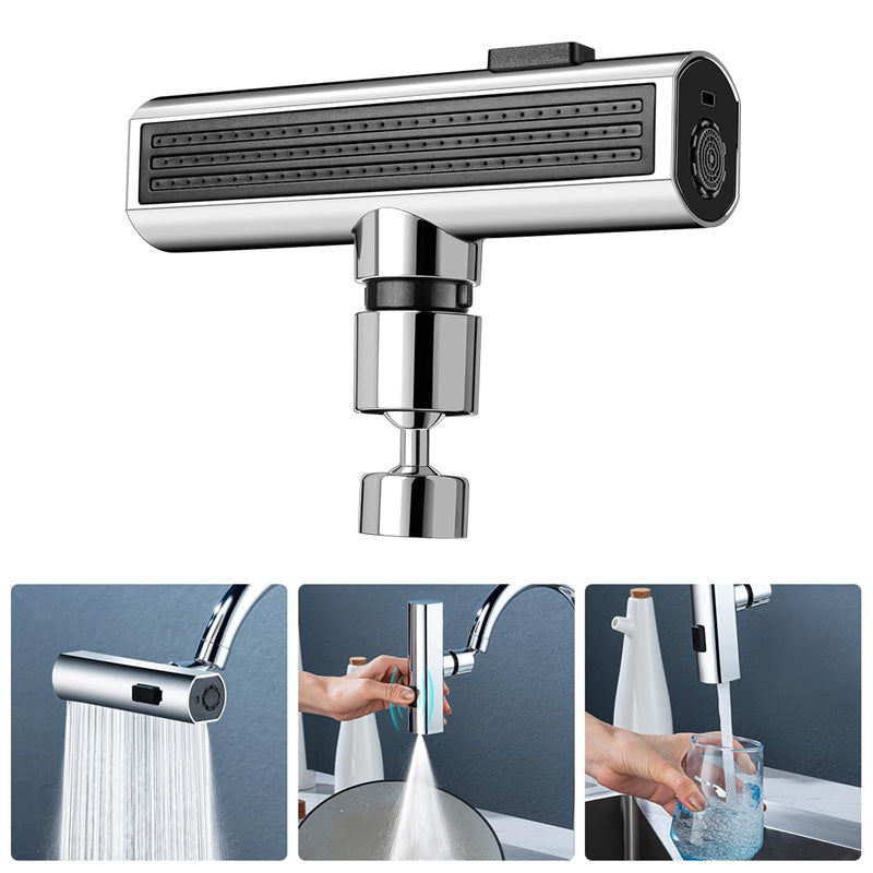 Buse de robinet cascade rotative