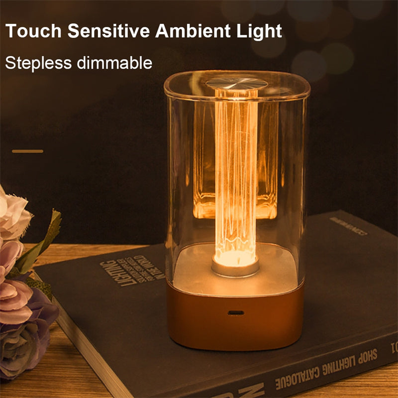 Lampe d'ambiance LED tactile USB