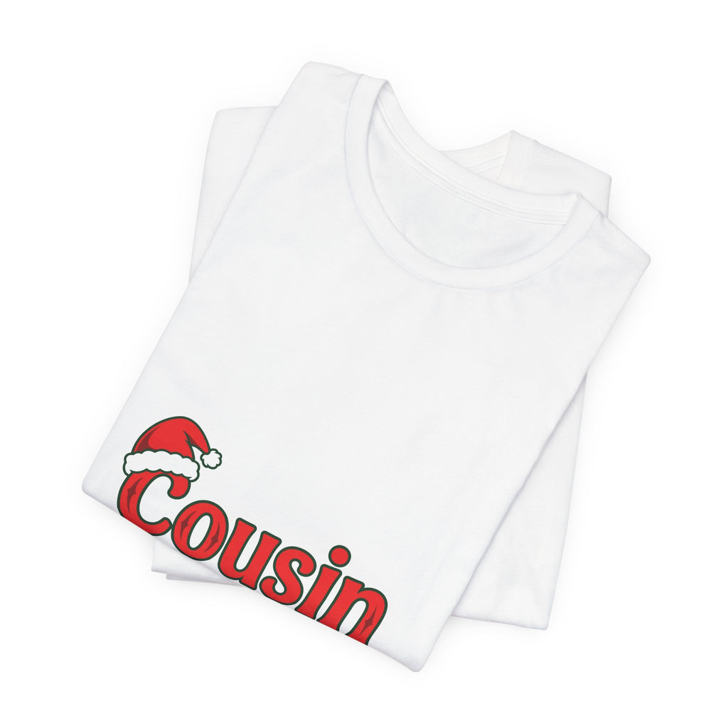 T-shirt Assorti Famille – Cousin Crew Christmas