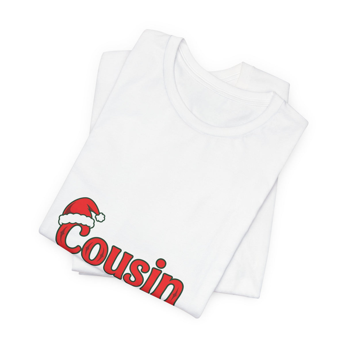 T-shirt Assorti Famille – Cousin Crew Christmas