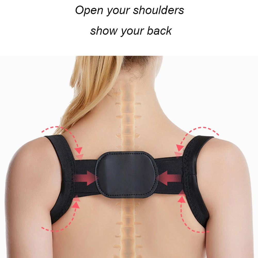 Correcteur de Posture Réglable – Un Dos Droit en 10 Secondes, Invisible sous les Vêtements
