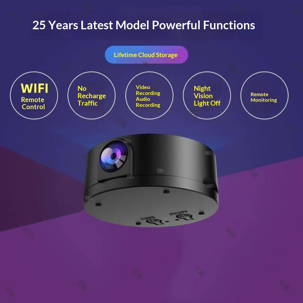 Caméra de Surveillance WiFi Intérieure HD 1080p